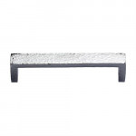 M Marcus Heritage Brass Hammered Wide Metro Design Cabinet Pull 192mm Centre to Centre